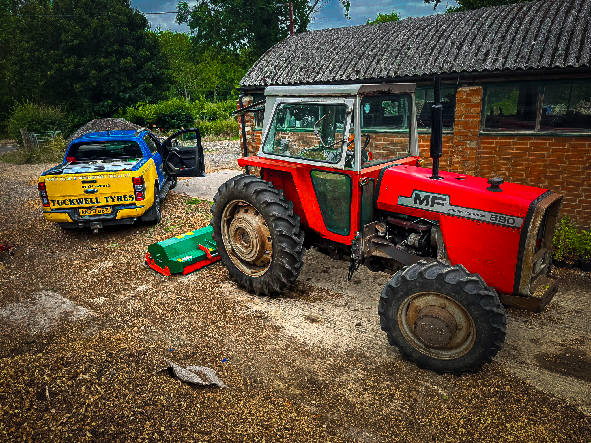 Recent tyre work photo