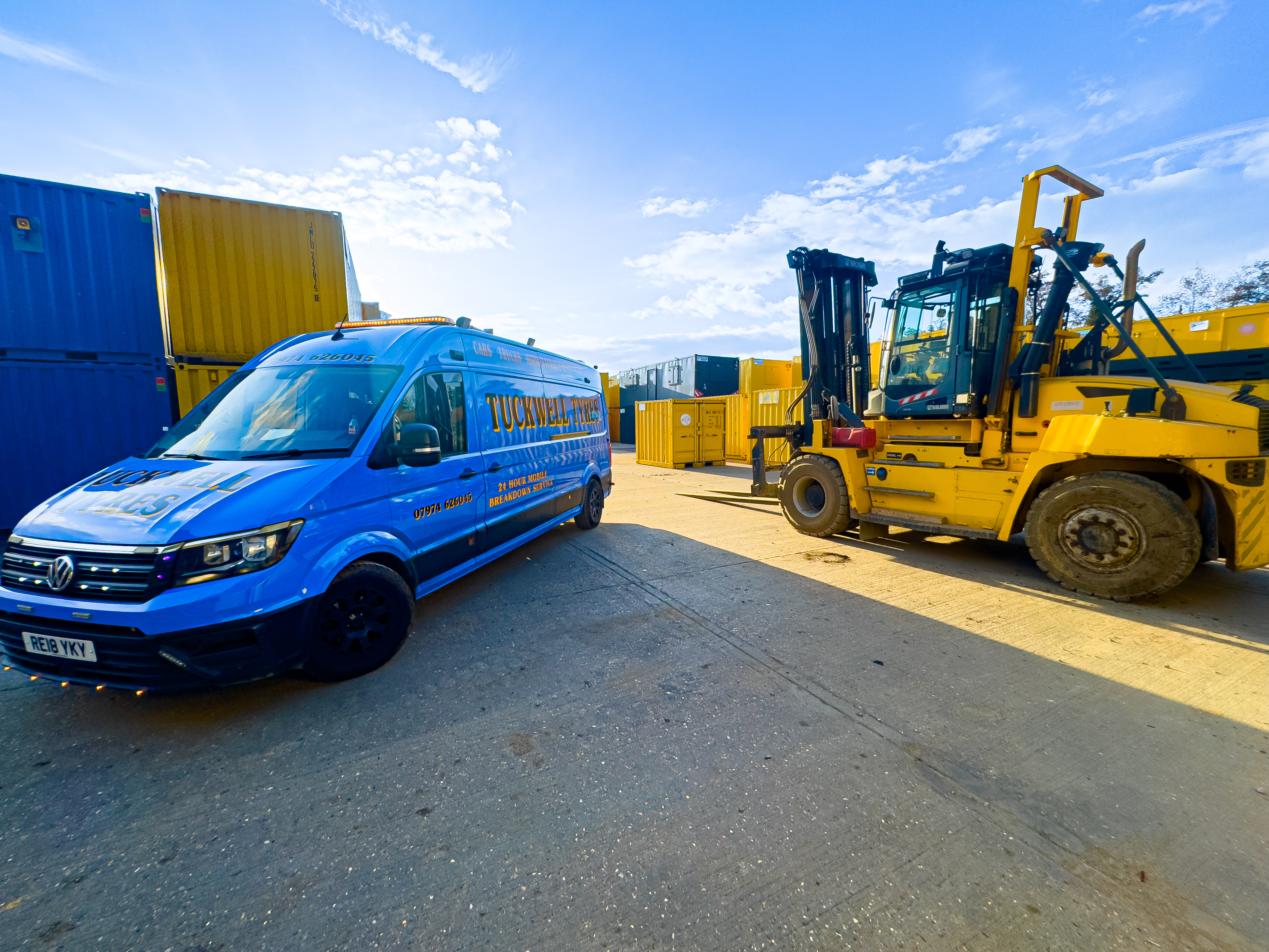 Recent tyre work photo