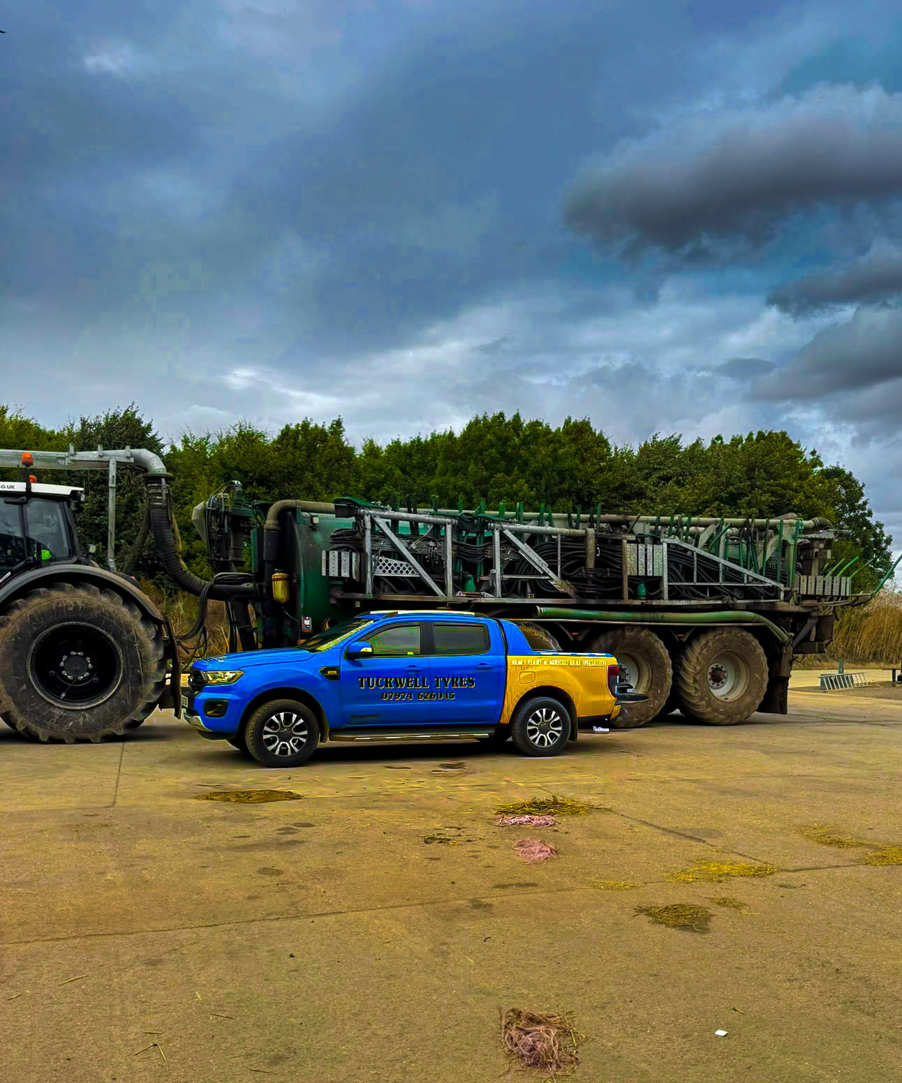 Recent tyre work photo