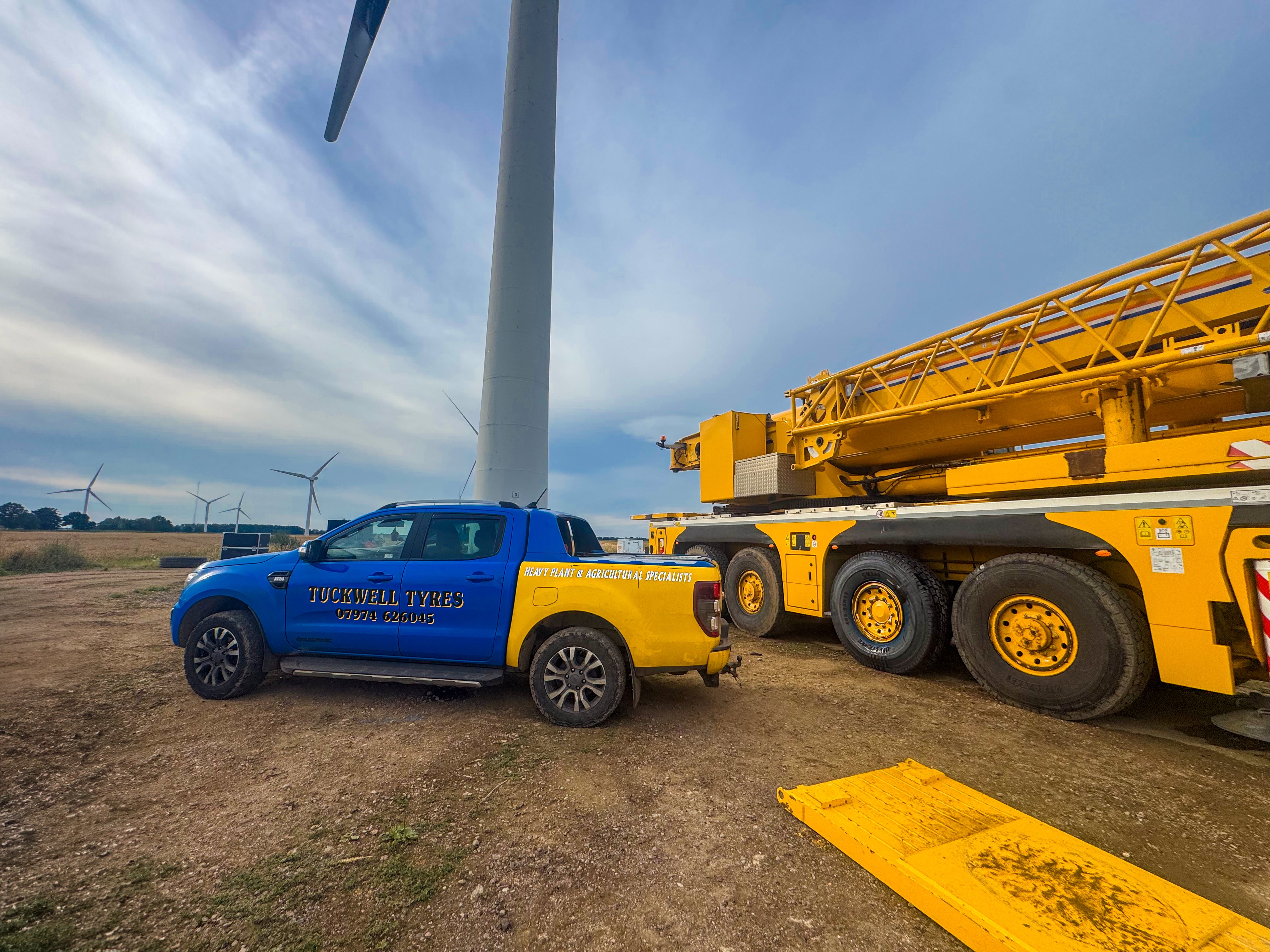 Earthmover and OTR tyre work