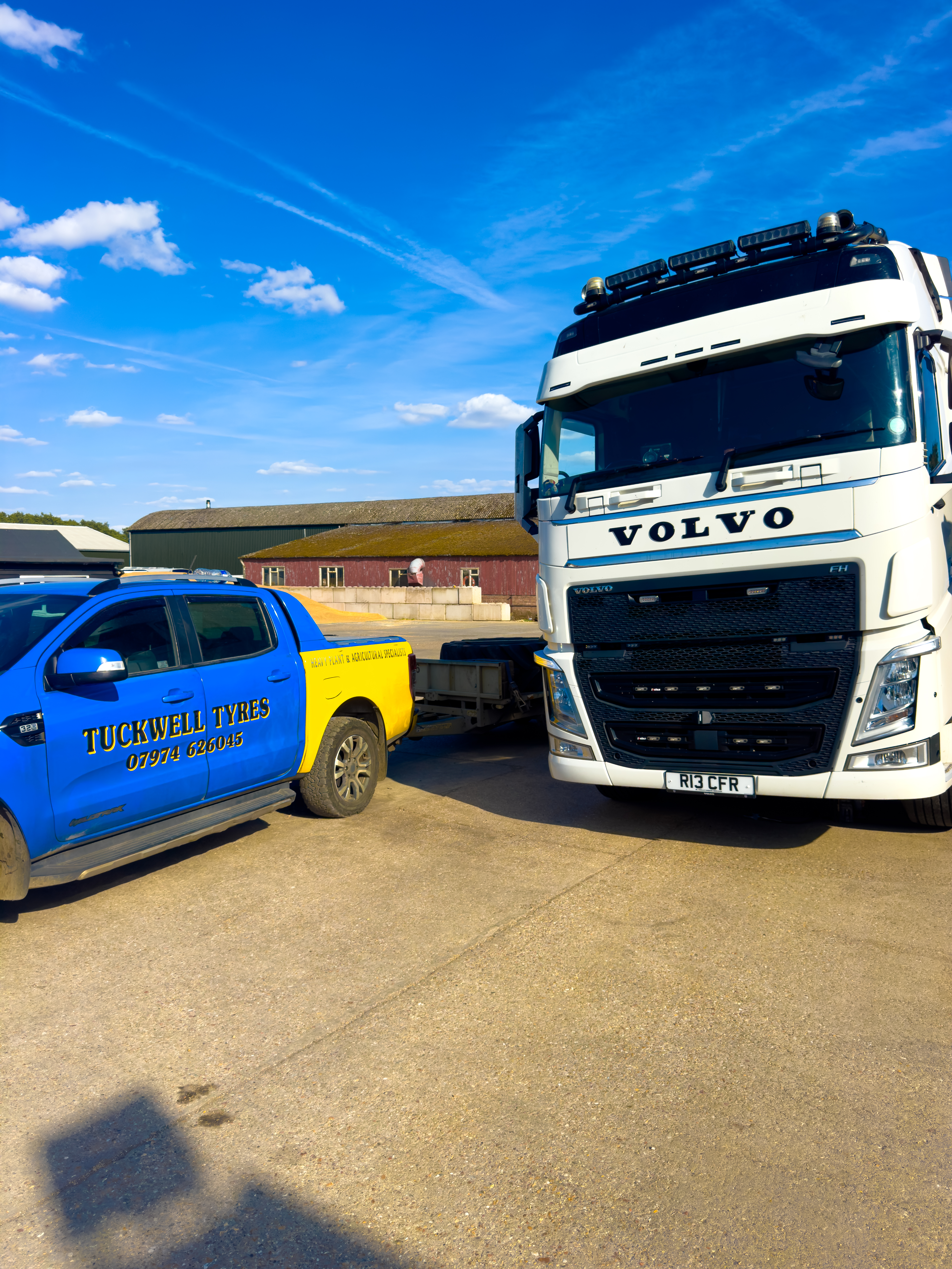 Recent tyre work photo